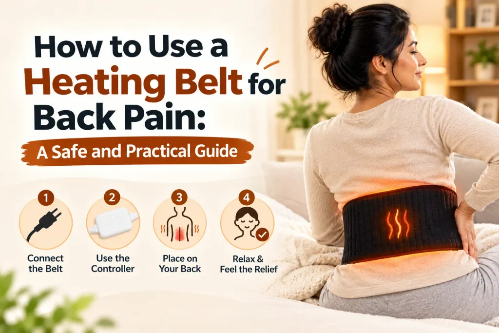 how to use heating belt