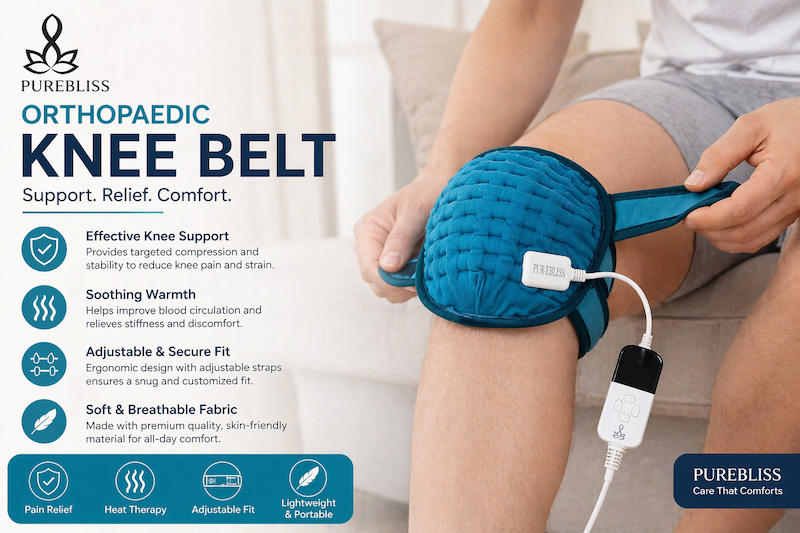 Orthopaedic heating Knee Belt